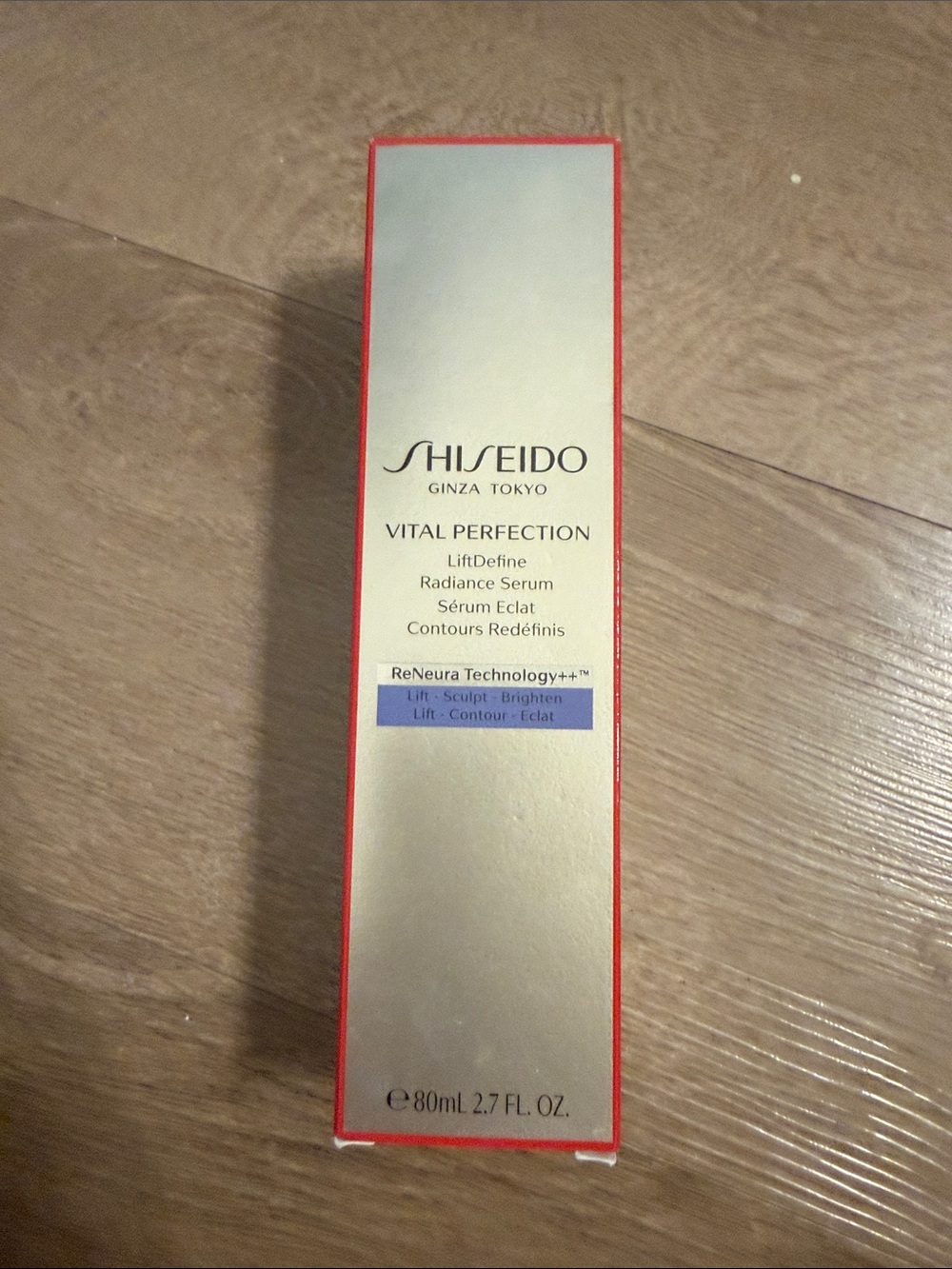 Shiseido Vital Perfection LiftDefine Radiance Serum - Cream with Red Trim